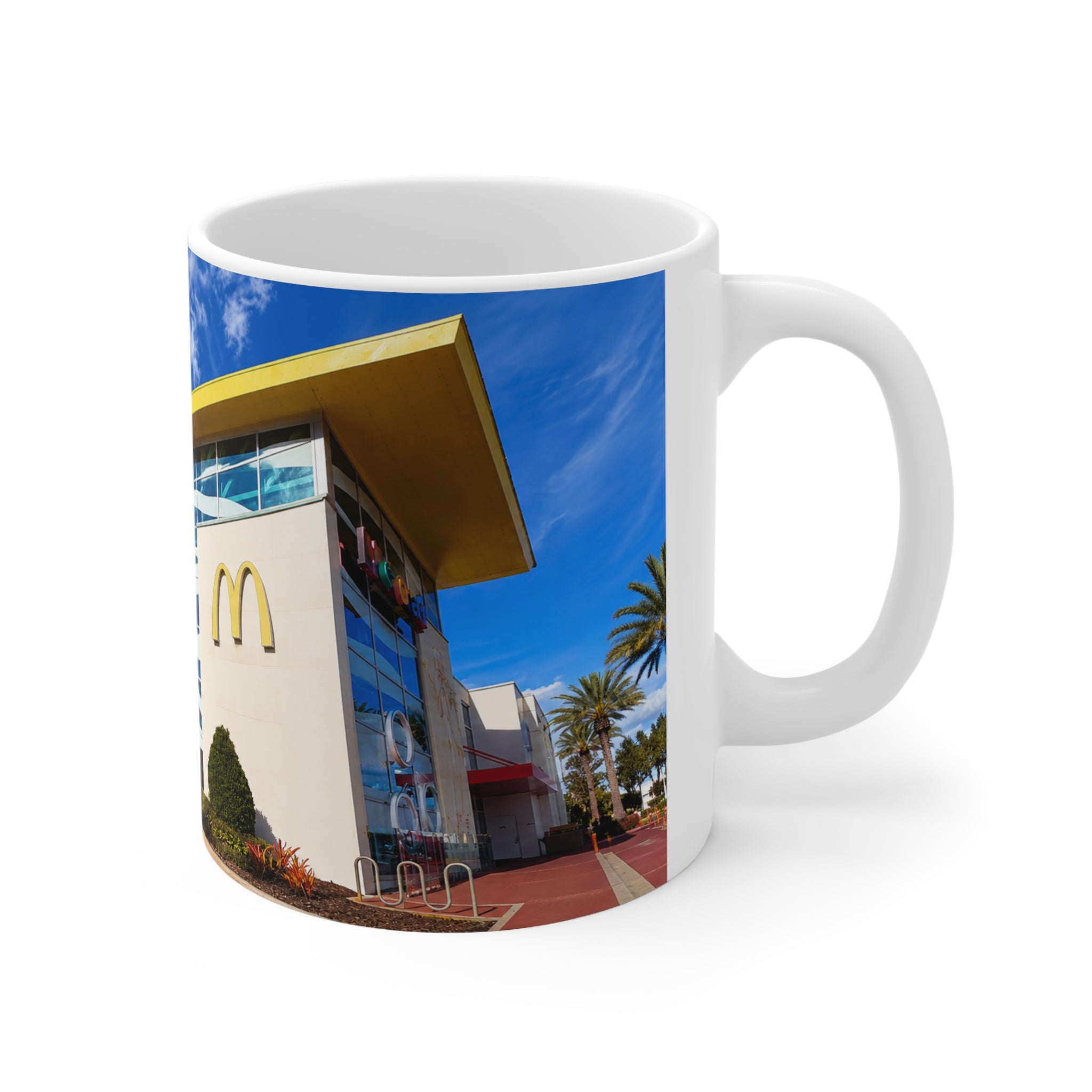 World's Largest Entertainment McDonald's Orlando Photo Mug - Ceramic Coffee Cup (11oz/15oz)
