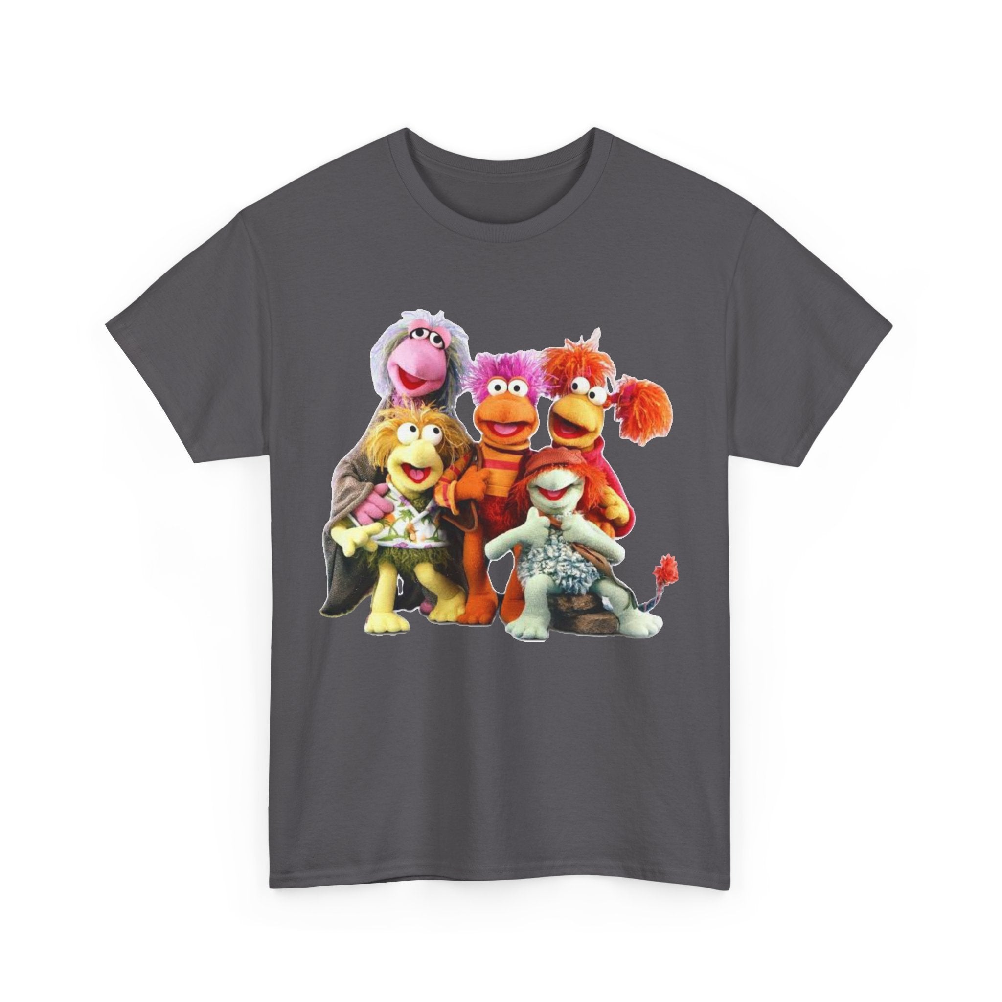 Fraggle Rock Characters T-Shirt — Vintage 80s Kids TV Crew Tee