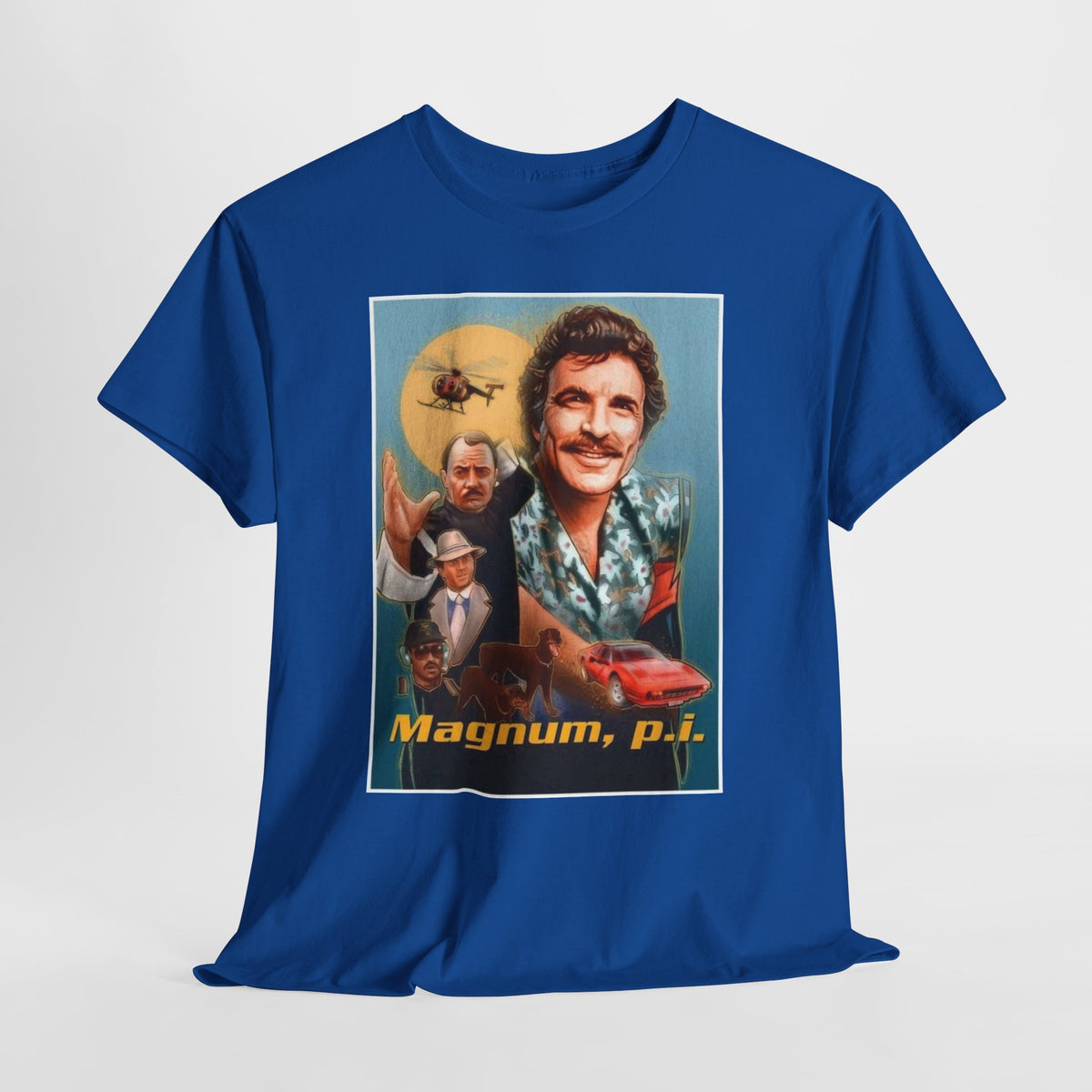 Magnum, P.I. Retro TV Show Inspired Cotton T-Shirt