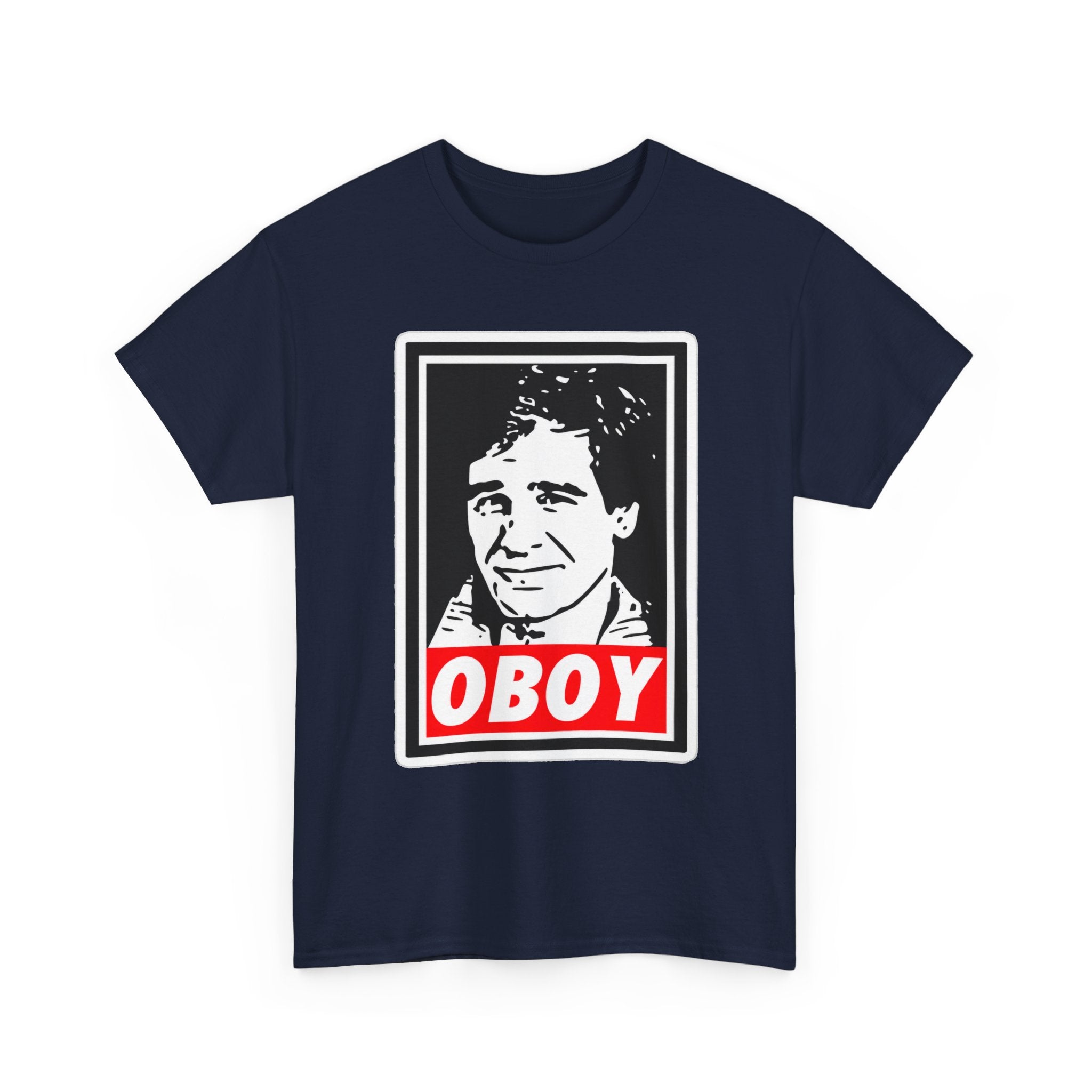 Oboy Quantum Leap Graphic Tee — Retro Pop Art Portrait T‑Shirt