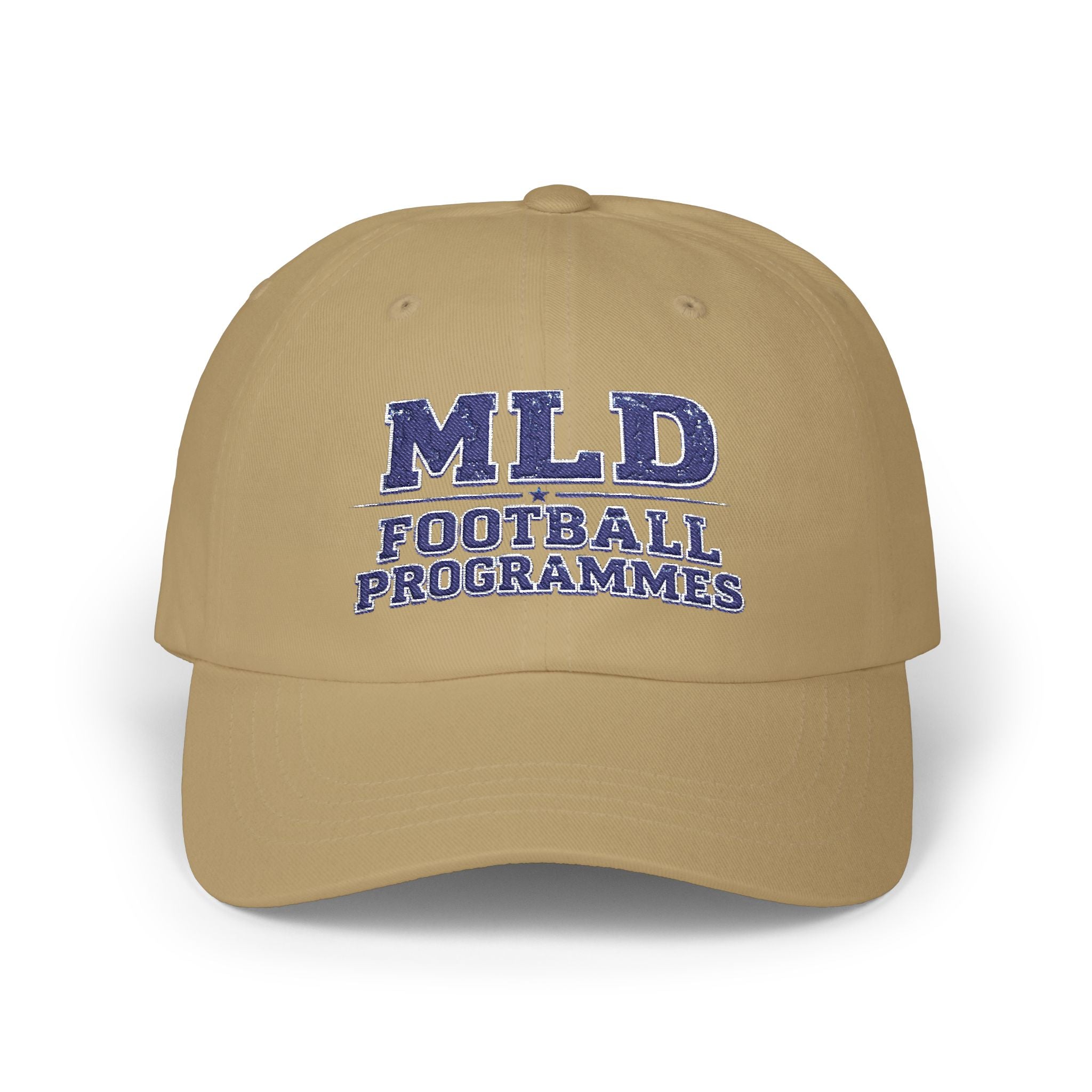 MLD Football Programmes Dad Cap — Vintage Sports Baseball Hat