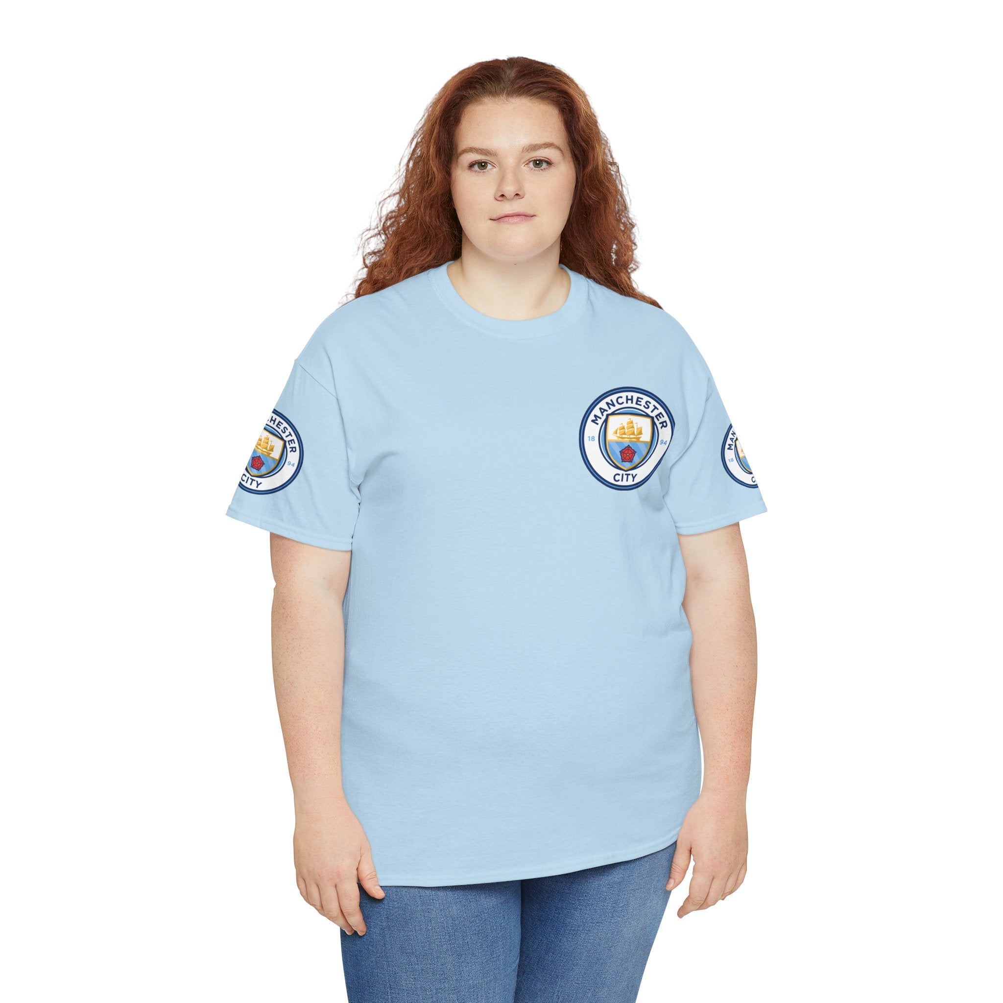 Manchester City Crest T-Shirt — Football Club Logo Tee