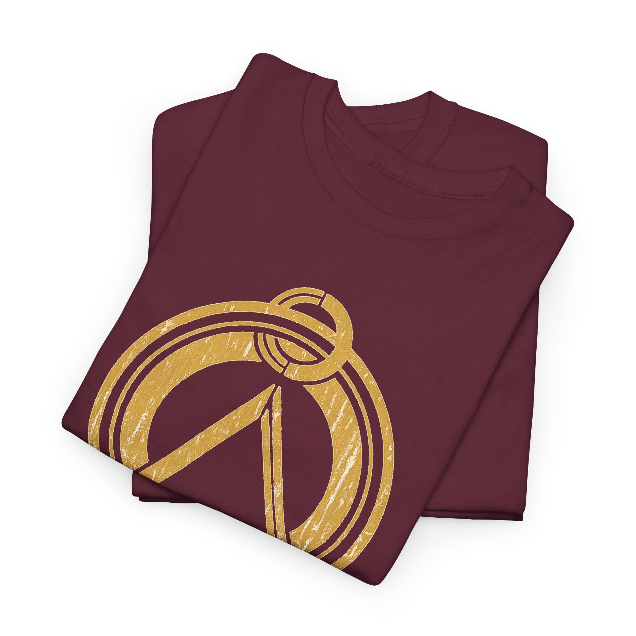 There Is No Place Like Home Graphic Tee — Vintage Gold Sigil T‑Shirt