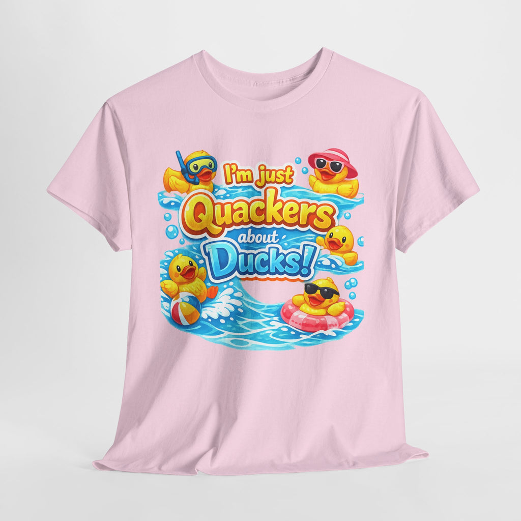 I'm Just Quackers About Ducks! Cute Rubber Duck Pool Tee