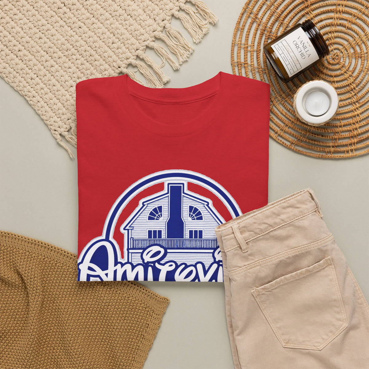 Amityville Horror Tee – "Amityville: The Scariest Place on Earth" Graphic Shirt