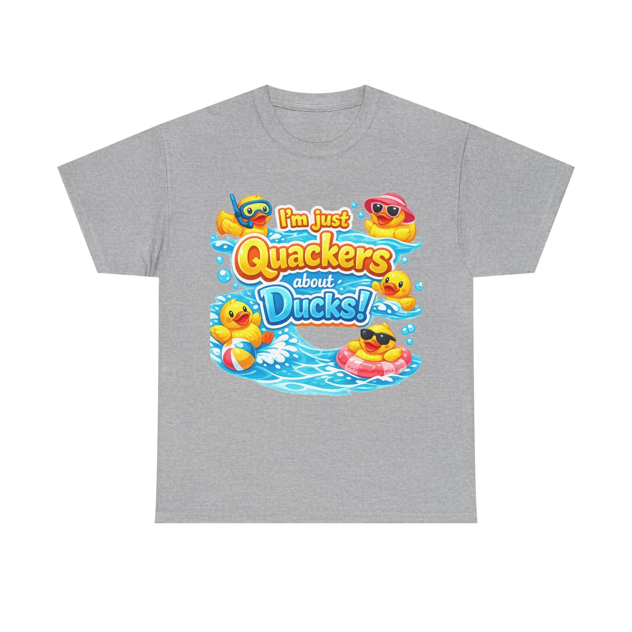I'm Just Quackers About Ducks! Cute Rubber Duck Pool Tee