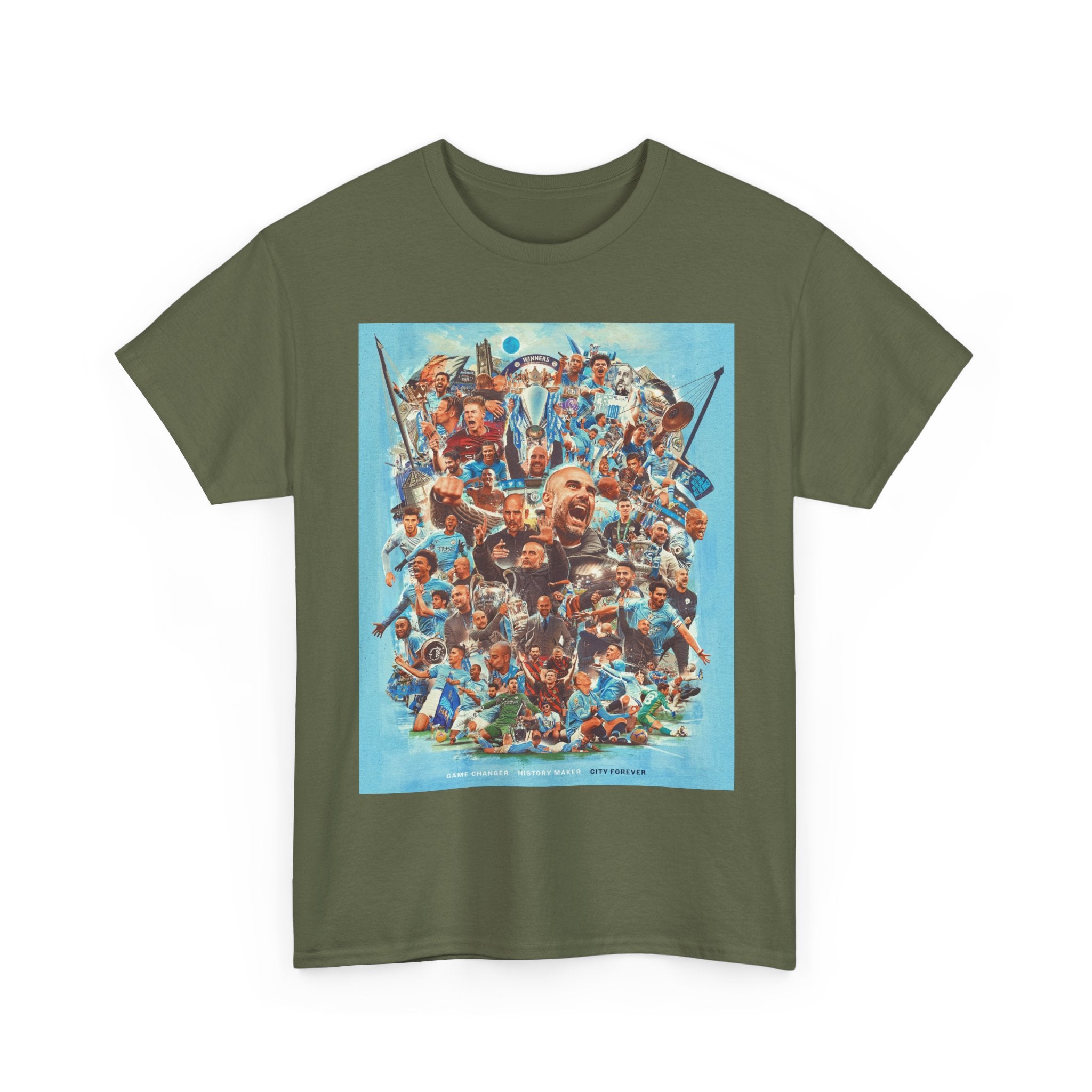 Pep Guardiola History Maker Poster T-Shirt