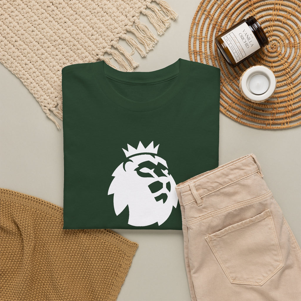 Premier League Corrupt Lion Cotton Tee — Satirical Graphic T-Shirt