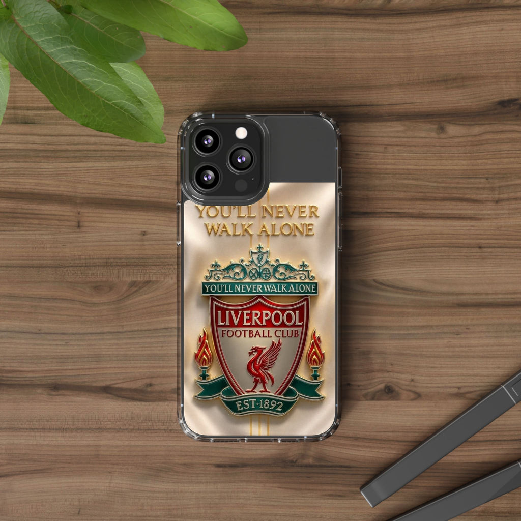 Liverpool FC 'You'll Never Walk Alone' Clear Phone Case