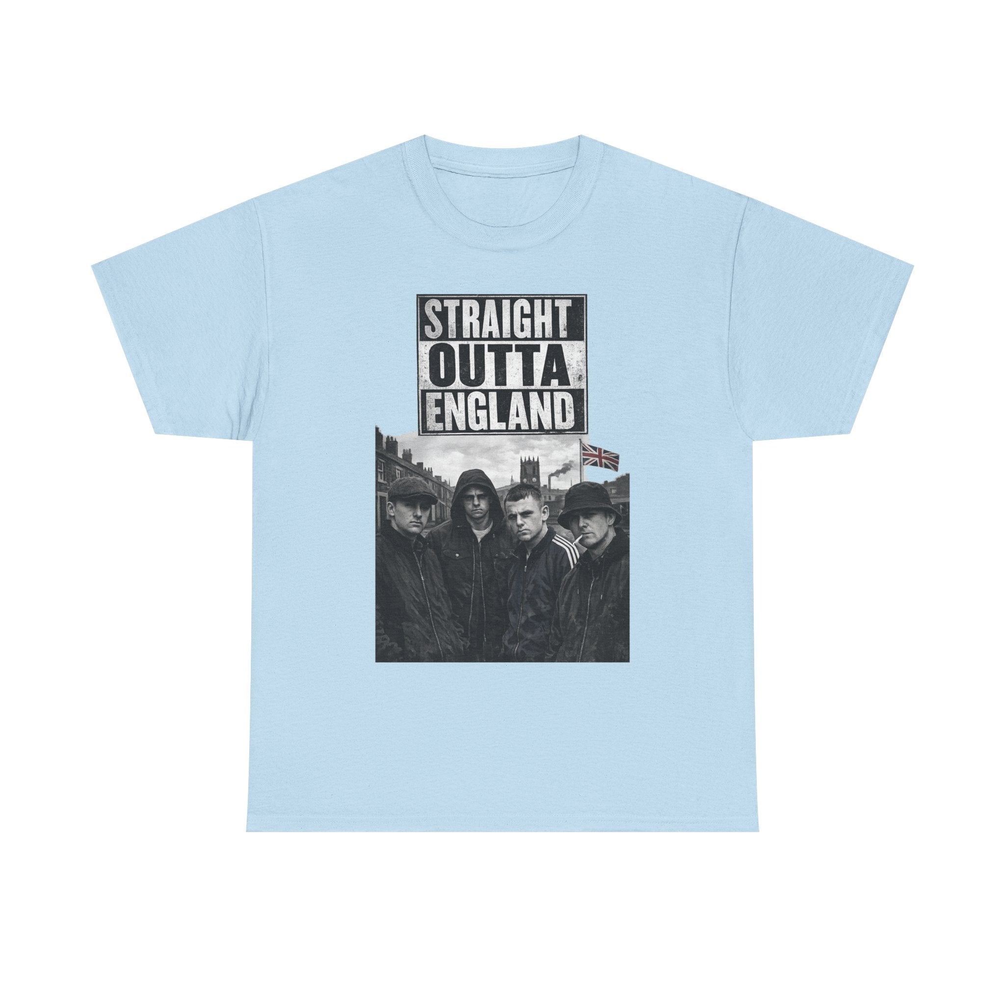 Straight Outta England T-Shirt — Retro Band Photo Tee
