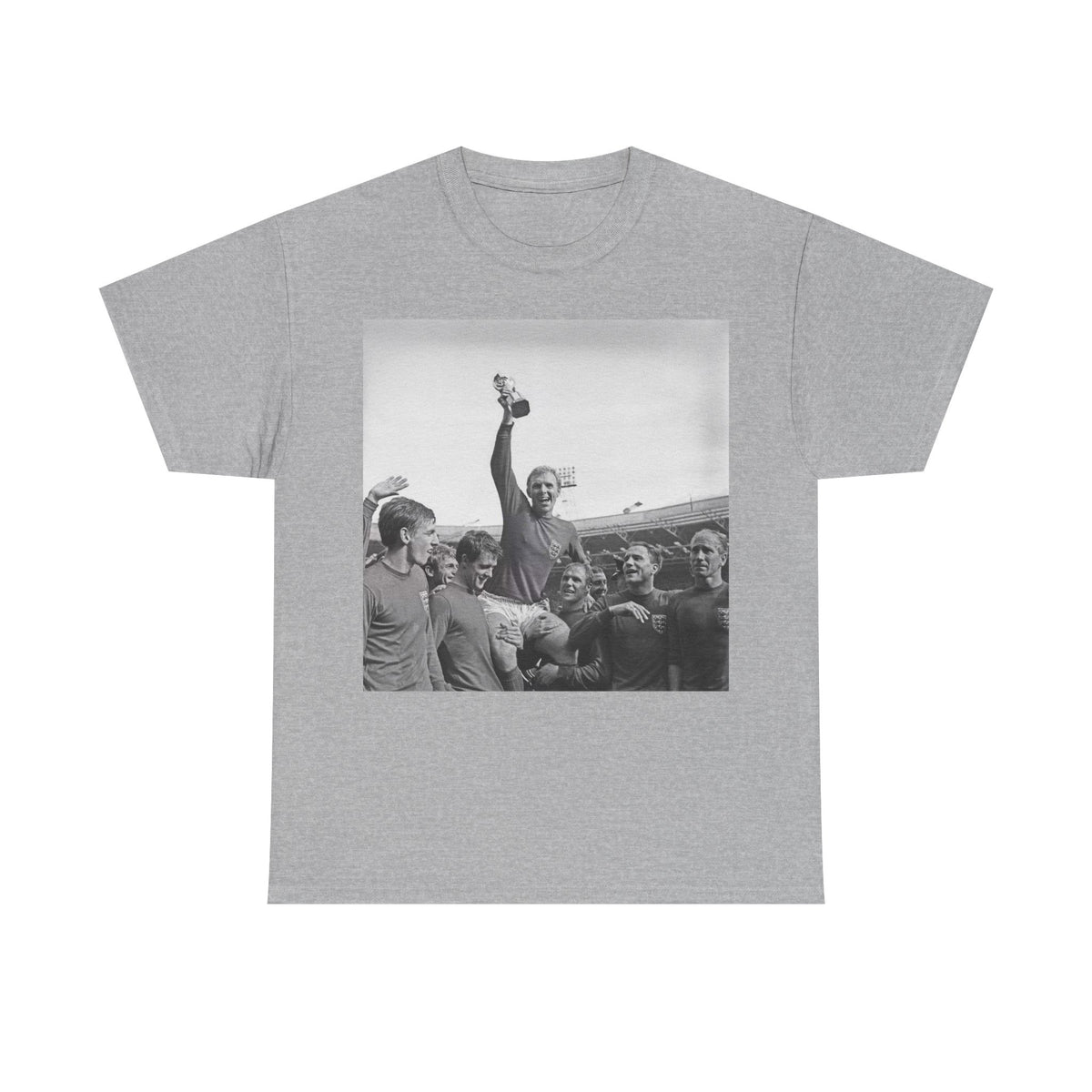 1966 World Cup Winners England Vintage Soccer Team Photo T-Shirt