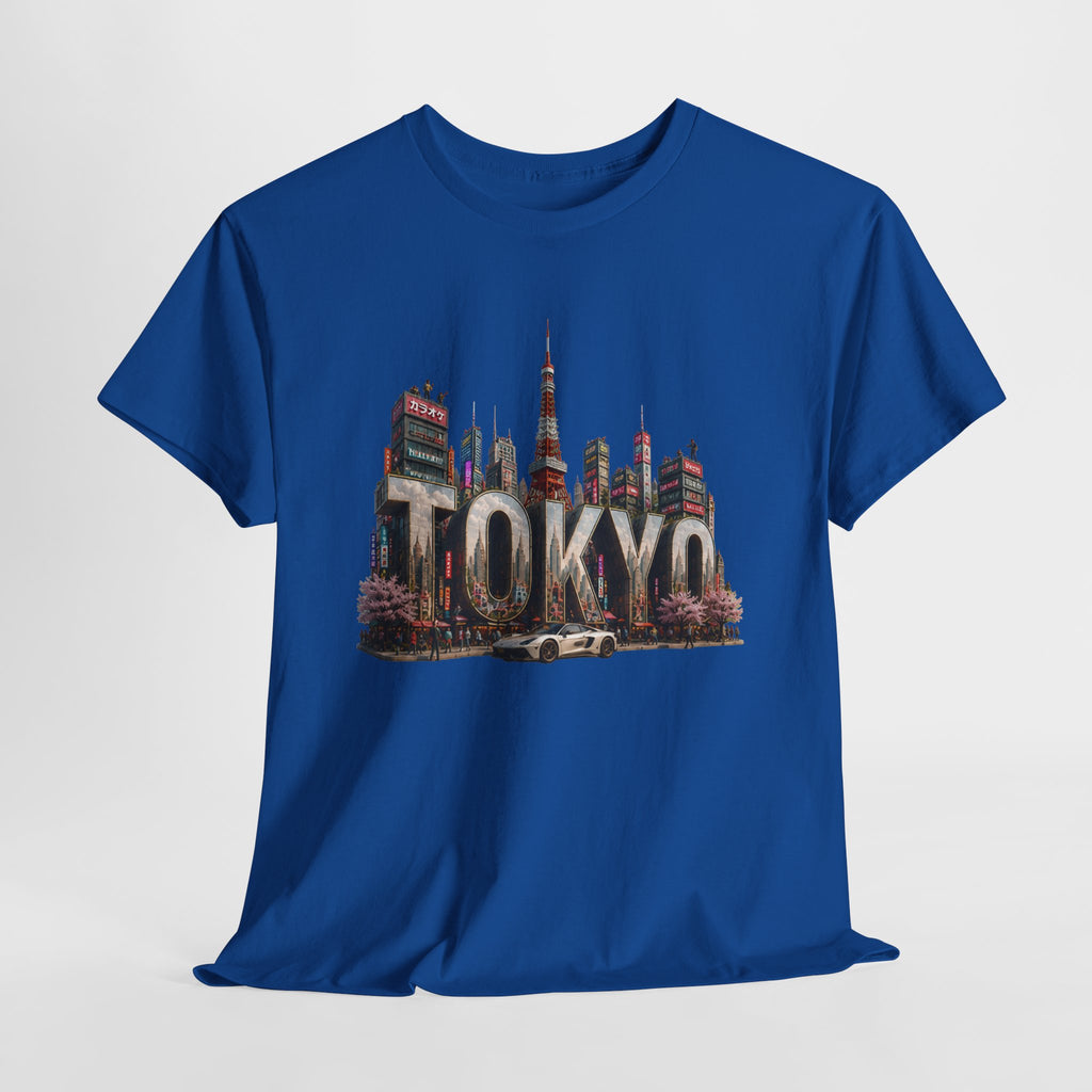 Tokyo Skyline T-Shirt — Vintage Cityscape Graphic Tee