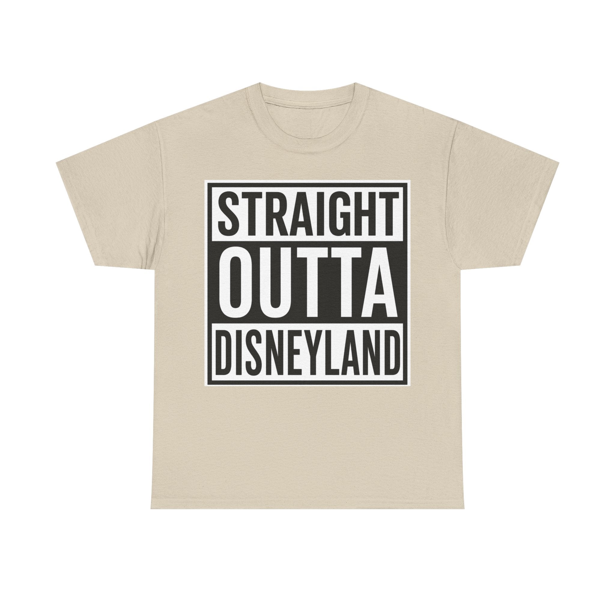 Straight Outta Disneyland T-Shirt — Funny Theme Park Vacation Shirt