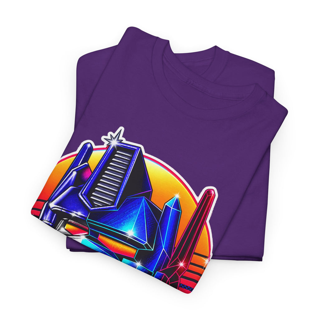 “Roll Out” Optimus-Inspired Graphic Transformers Cotton T-Shirt