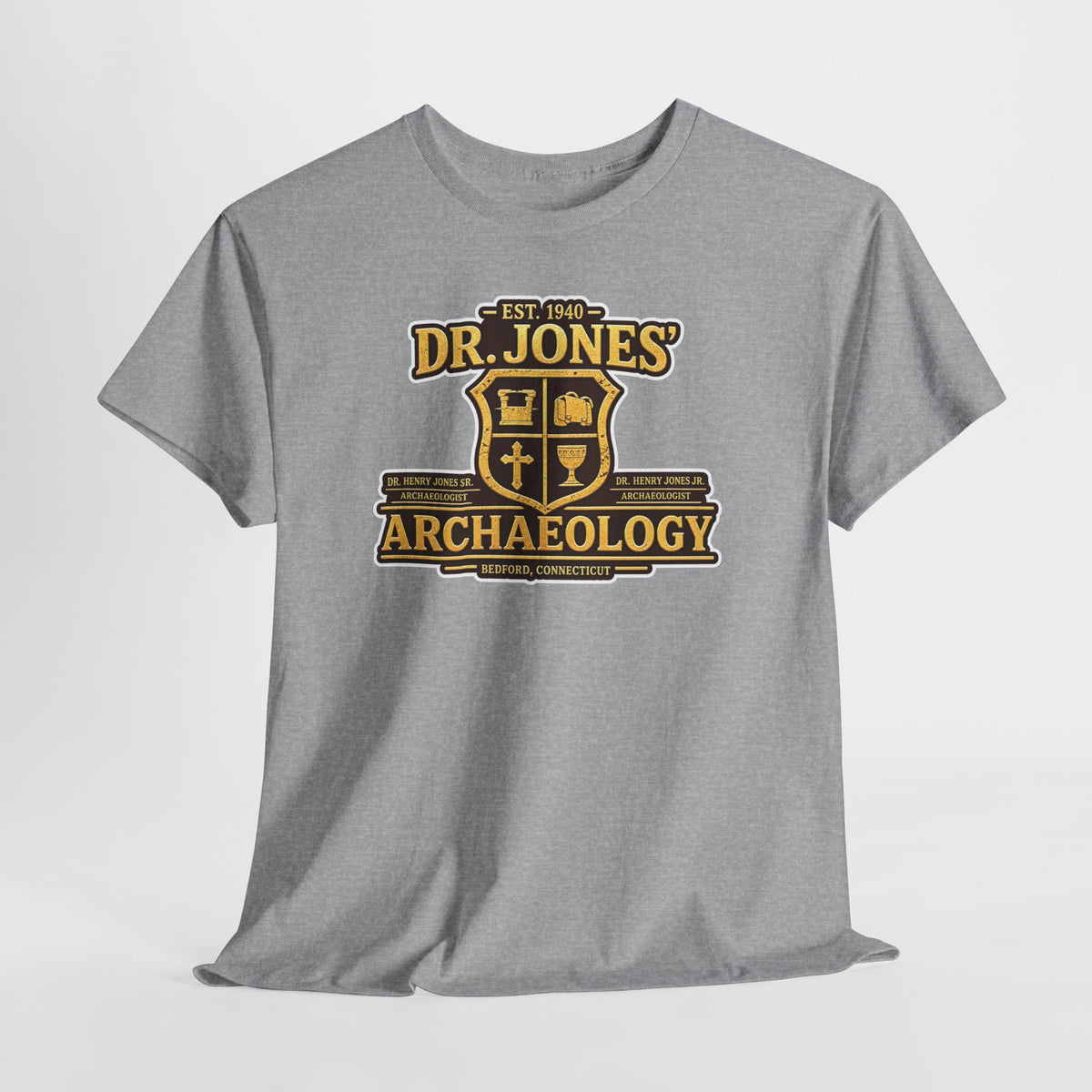 Dr. Jones Archaeology Vintage Adventure Cotton T-Shirt
