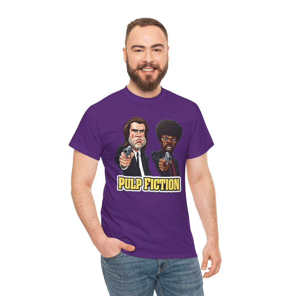 Pulp Fiction Graphic Tee - Retro Movie Poster T-Shirt