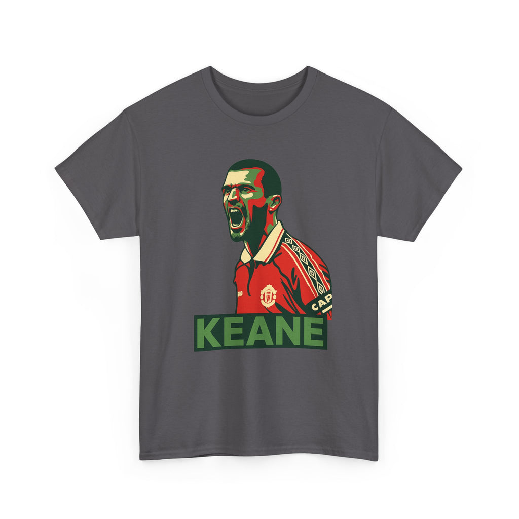 Roy Keane Retro Soccer Tee - Iconic Football Legend Graphic Shirt