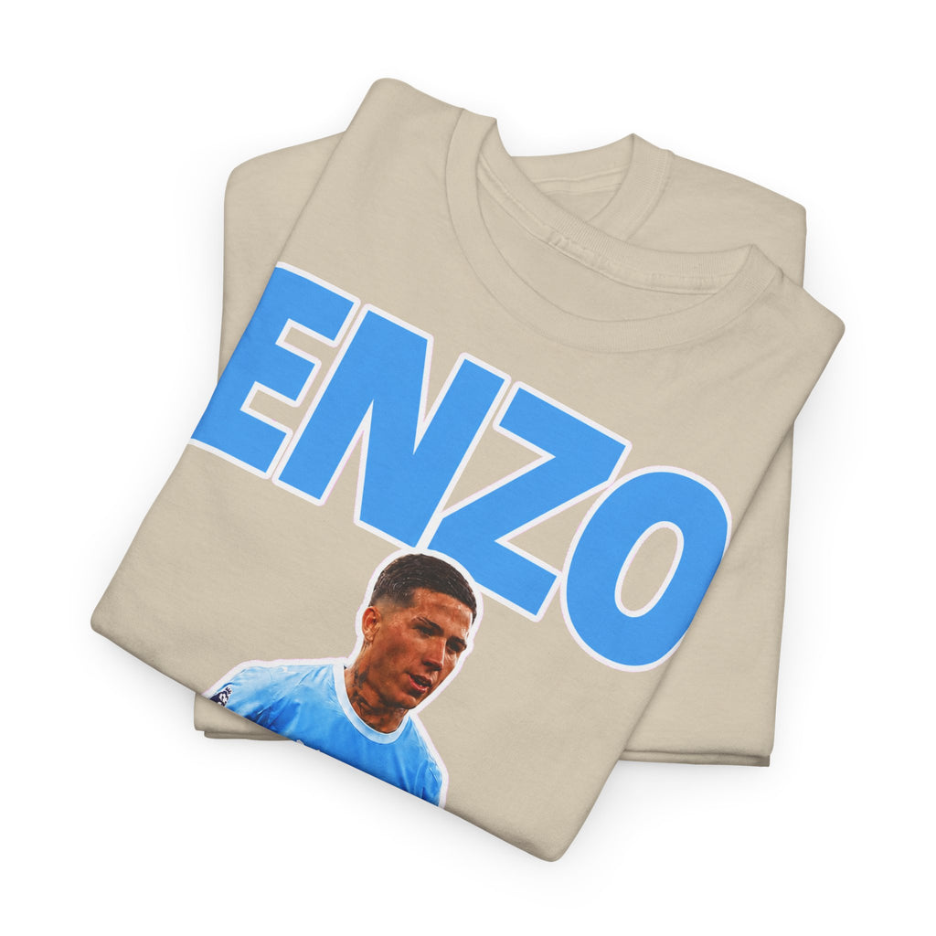Enzo Fernandez Manchester City Inspired Cotton T-Shirt