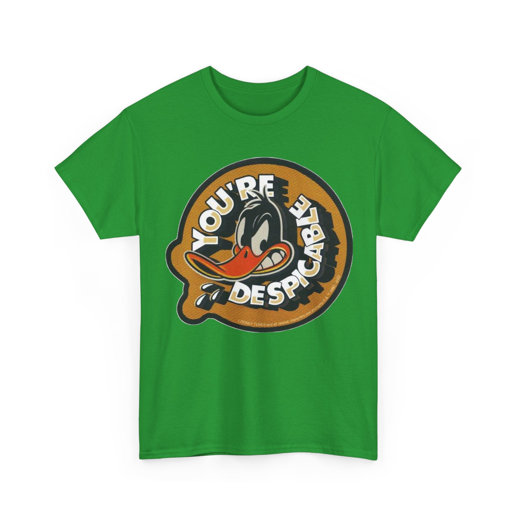 Vintage Daffy Duck Graphic Tee — “You're Despicable” Retro Cartoon Shirt