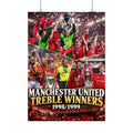 Manchester United Treble Winners 1998/1999 Poster