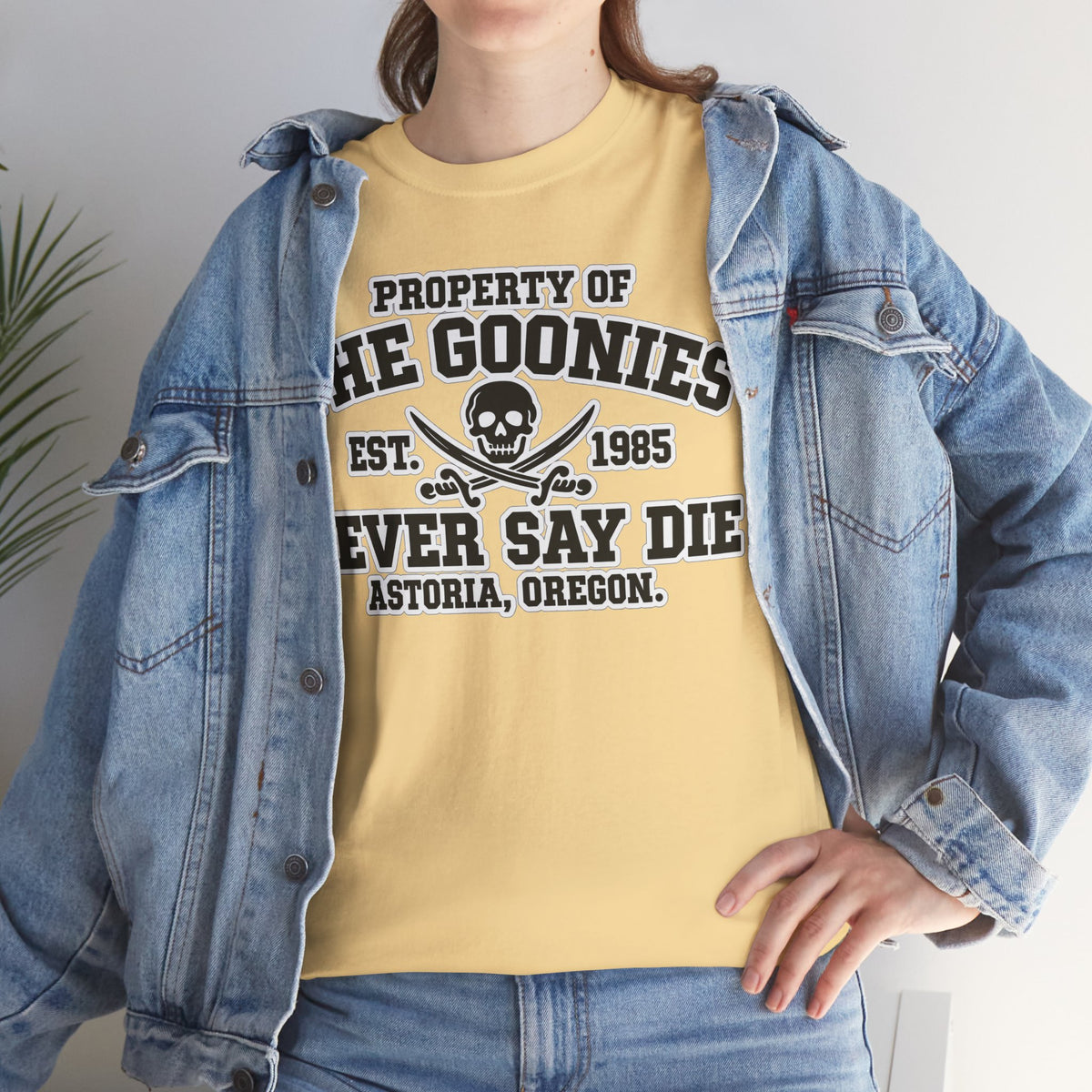 The Goonies "Never Say Die" Tee - Vintage Astoria Oregon Movie T-Shirt