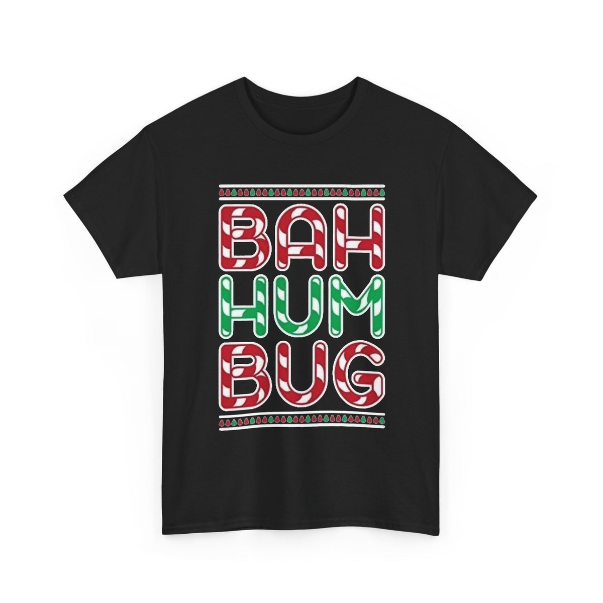 Bah Humbug Christmas Cotton T-Shirt