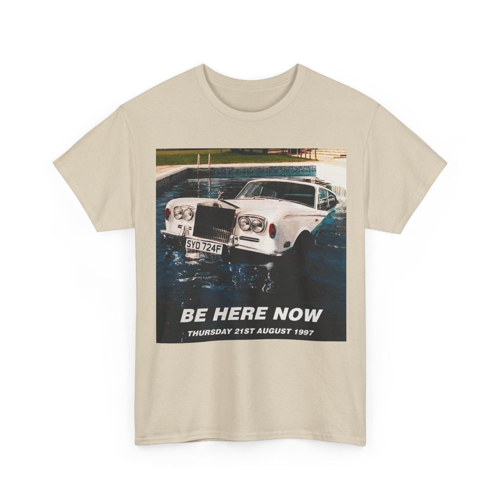 Oasis Be Here Now Vintage Graphic Tee — Retro Aesthetic T‑Shirt (Thursday 21st August 1997)