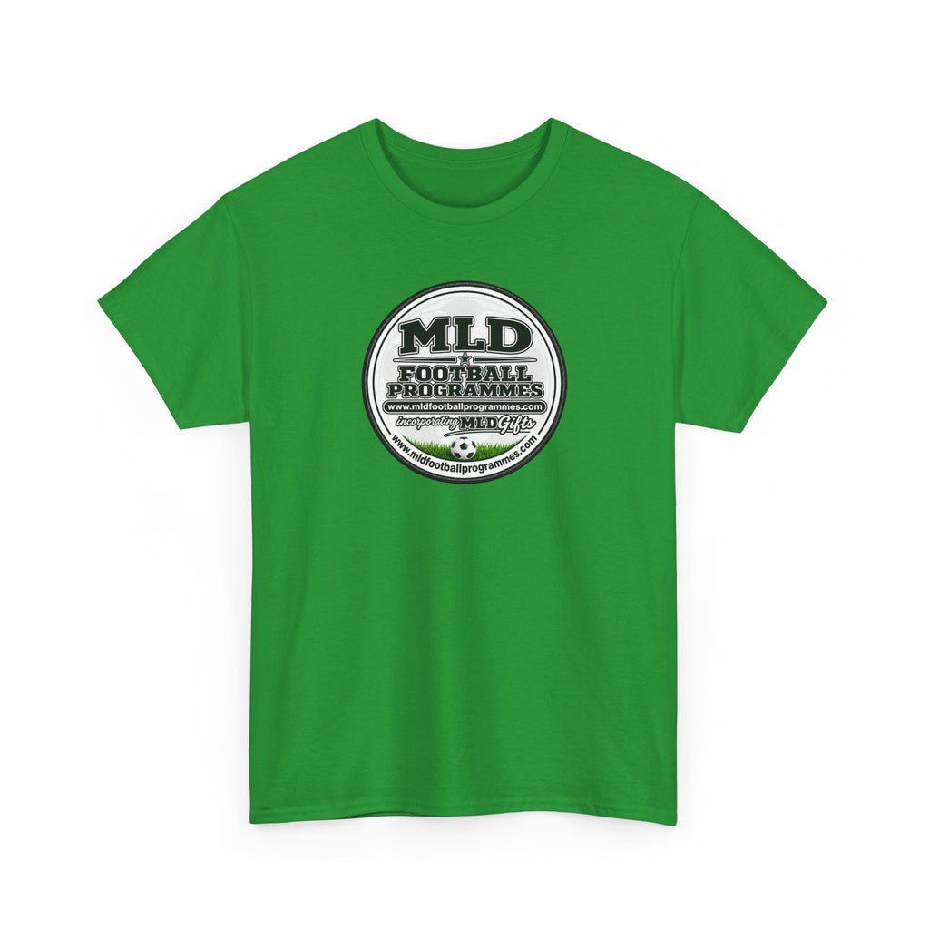 MLD Football Programmes Vintage Logo Cotton T-Shirt