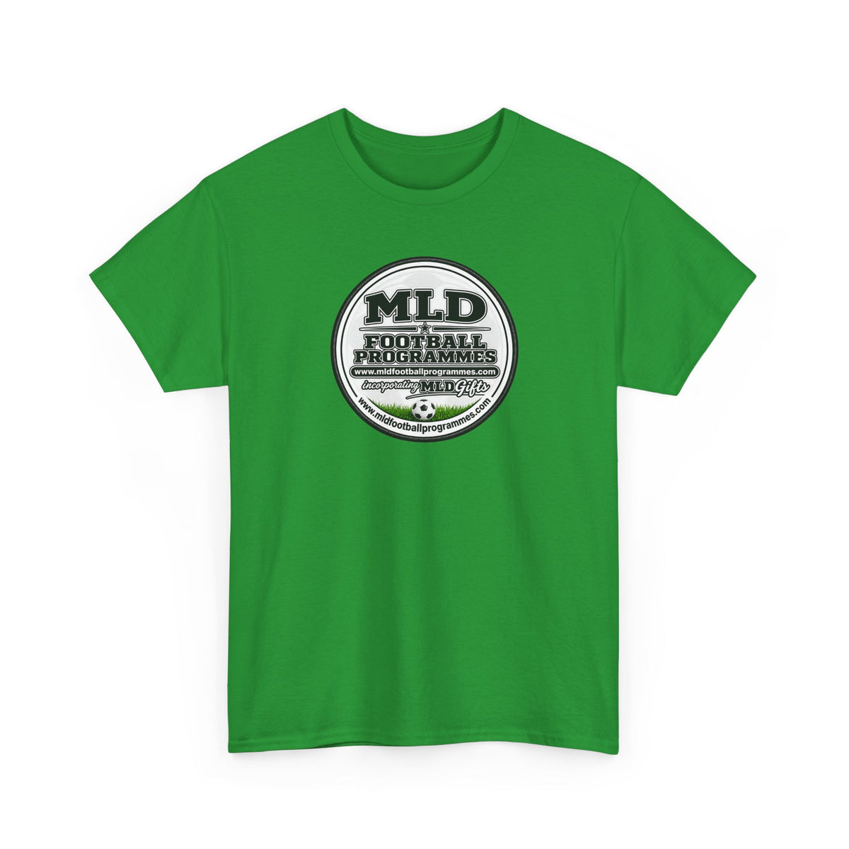 MLD Football Programmes Vintage Logo Cotton T-Shirt