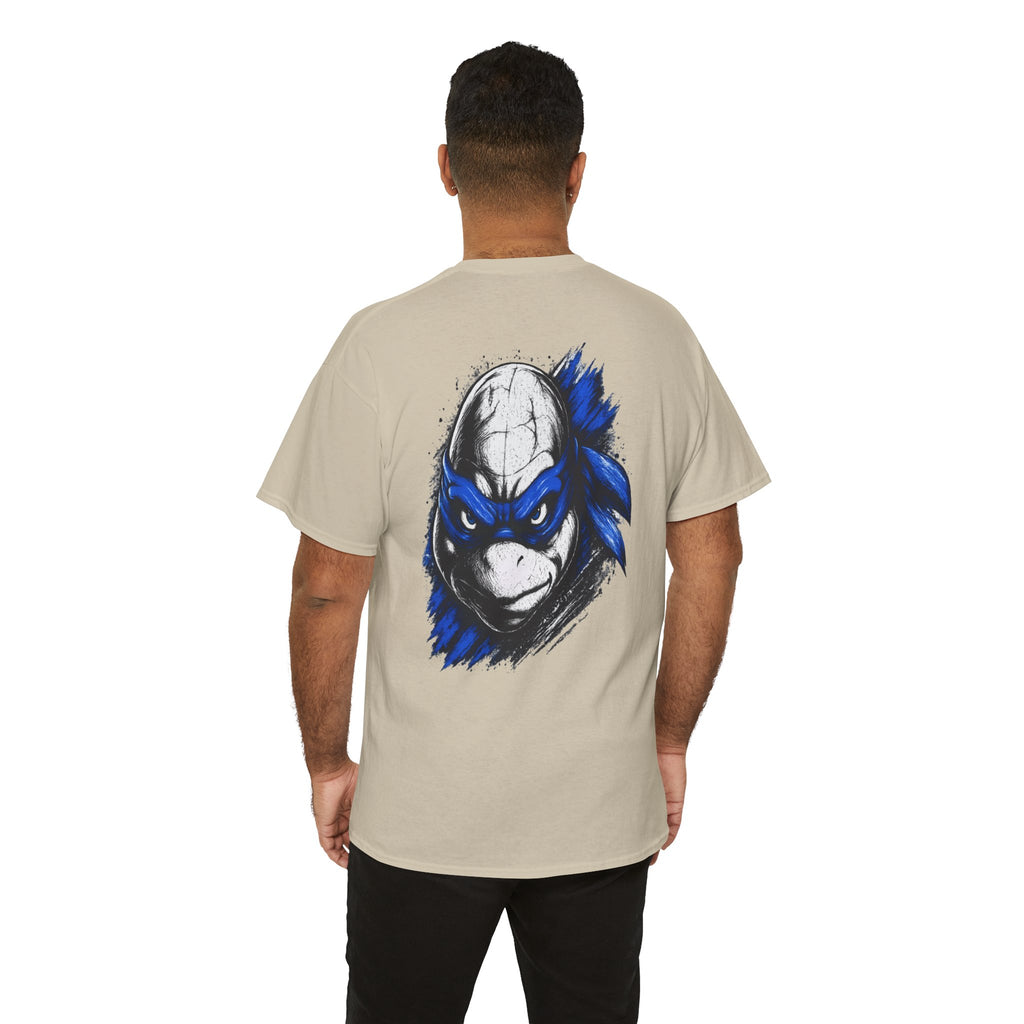 TMNT Leonardo Graphic Tee — Blue Mask Turtle T-Shirt