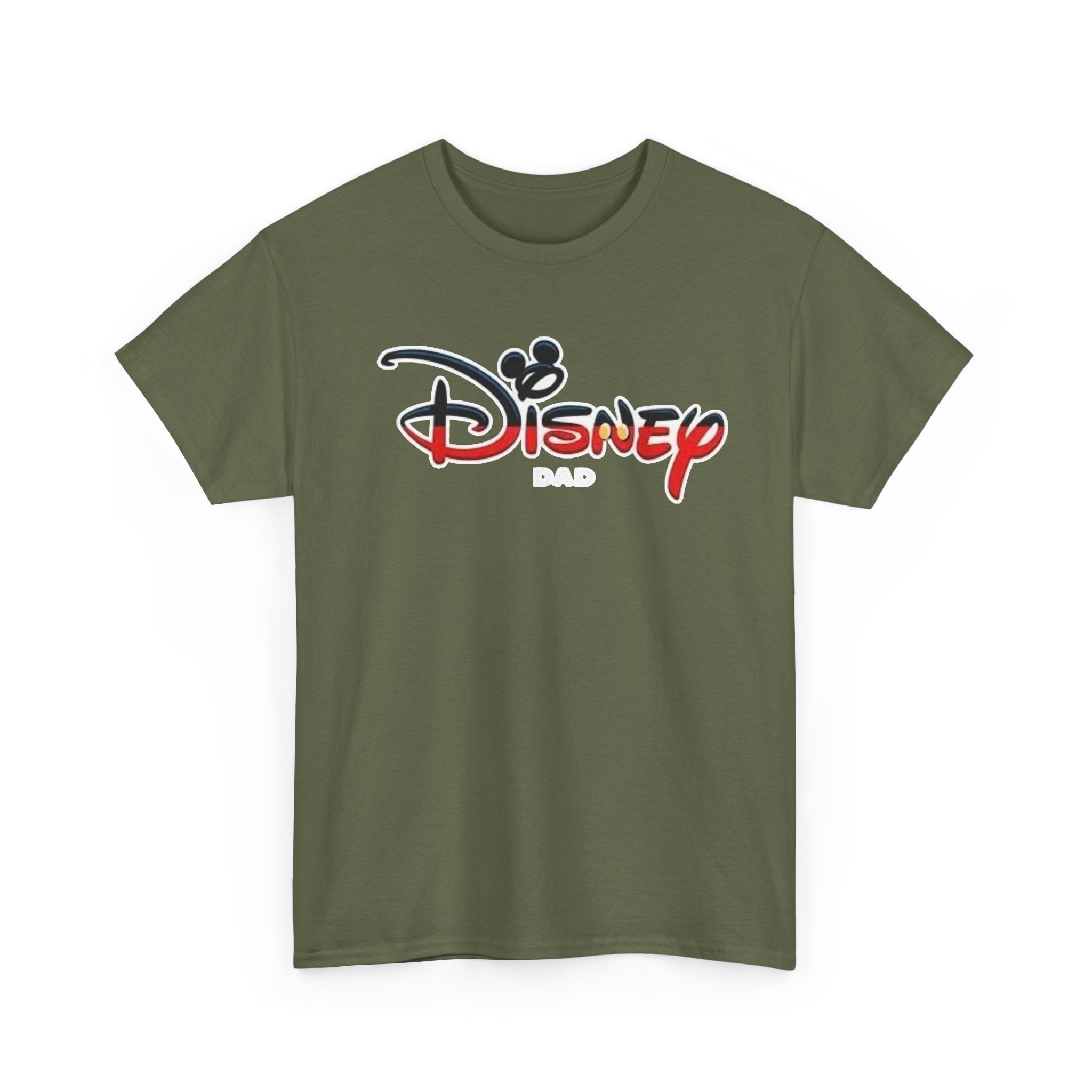 Disney Dad T‑Shirt — Classic Logo Tee for Theme Park Dads