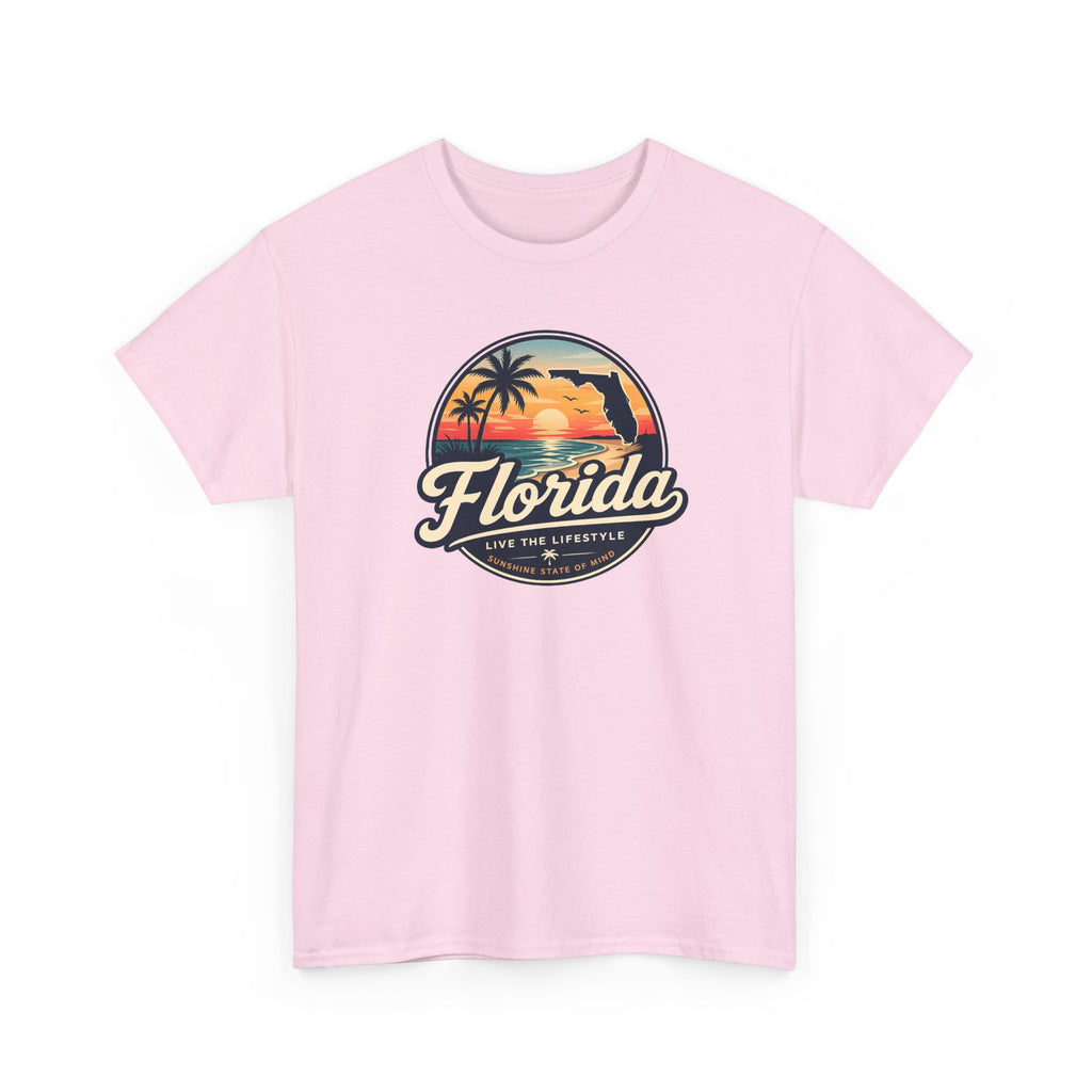 Florida Sunset Tee — Vintage Palm Beach Graphic T-Shirt