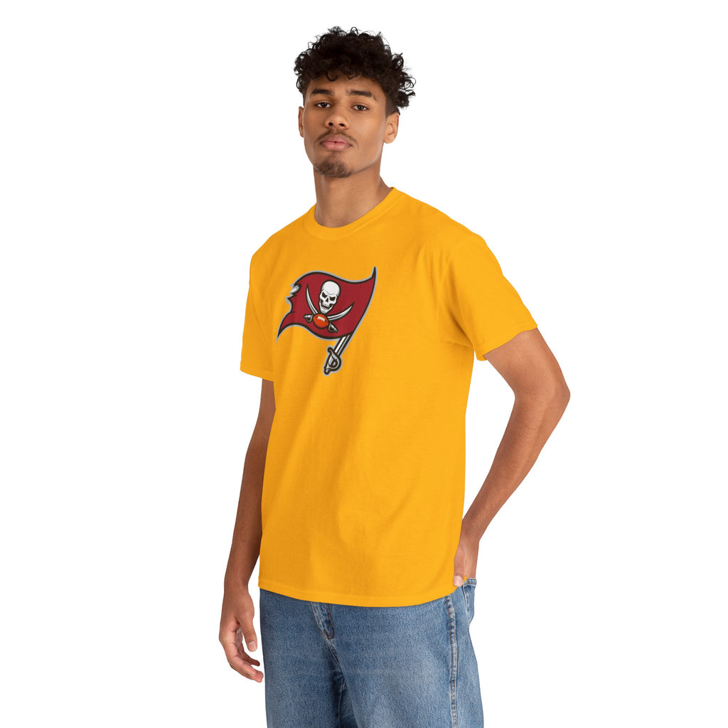 Tampa Bay Buccaneers Flag T-Shirt — Football Pirate Logo Tee