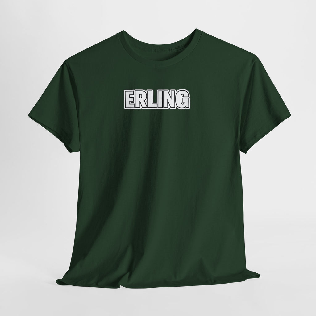 Erling Haaland Name Tee — Personalized Minimalist T-Shirt