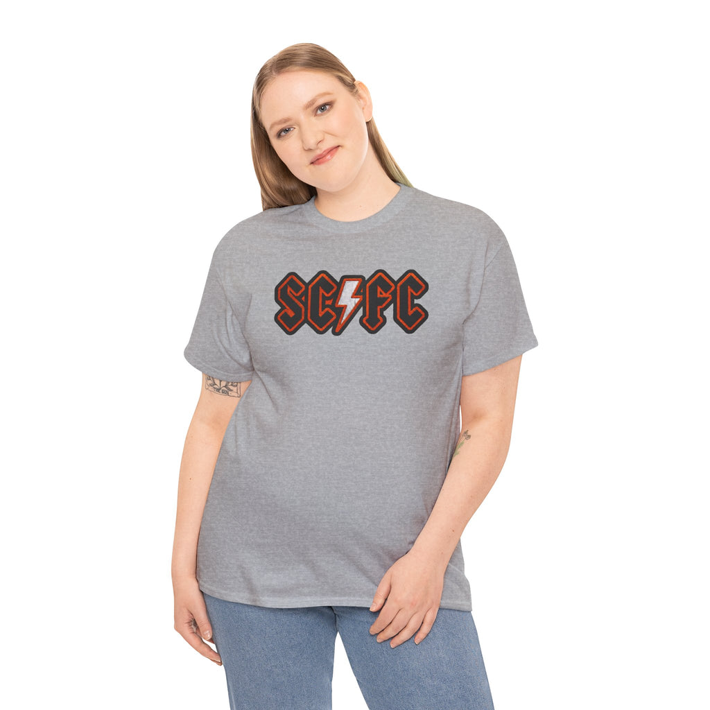 Salford City Inspired Logo T-Shirt — Retro Gothic Band-Style Tee