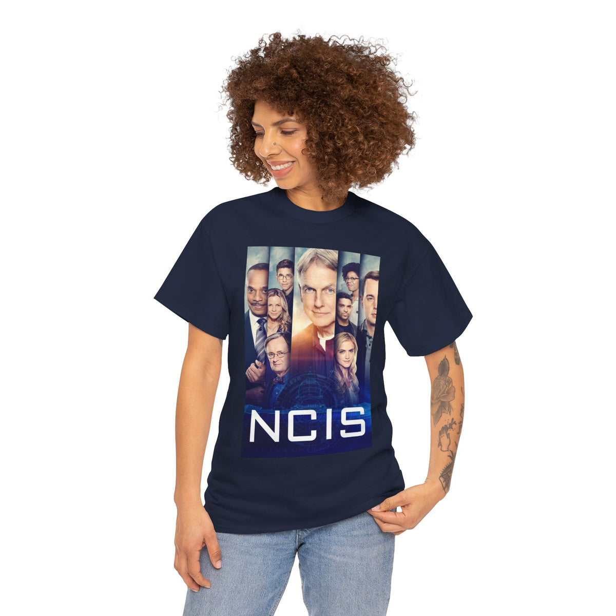 NCIS Cast Graphic Inspired Cotton T-Shirt