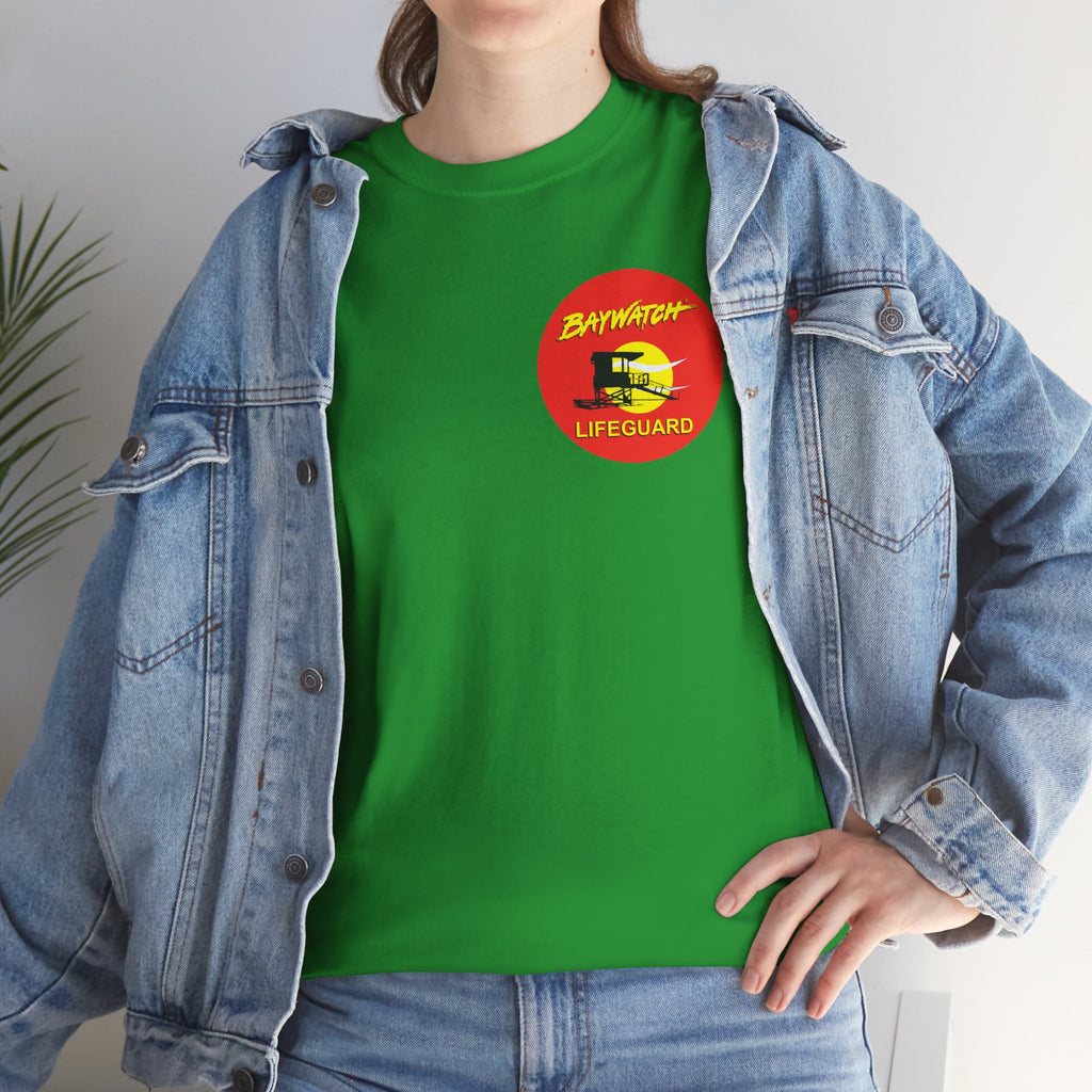 Baywatch Lifeguard Graphic Cotton T-Shirt