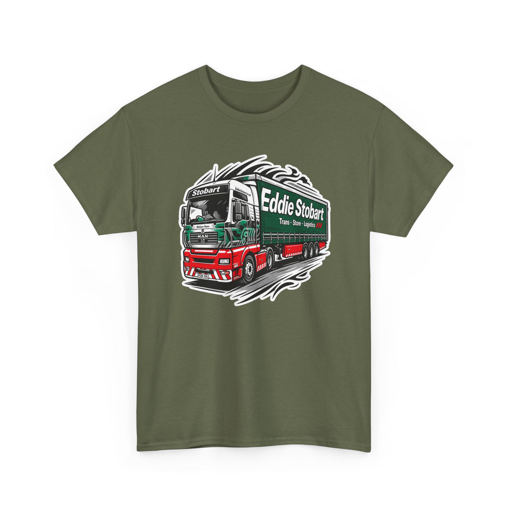 Eddie Stobart Truck Graphic Tee — Vintage Lorry Driver T‑Shirt