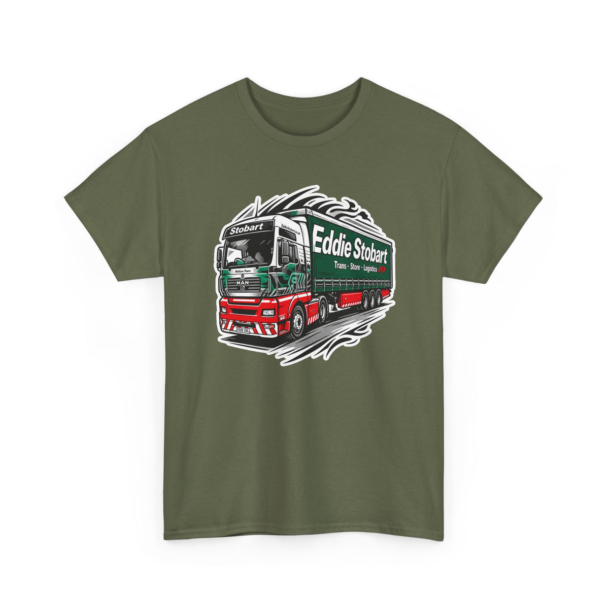 Eddie Stobart Truck Graphic Tee — Vintage Lorry Driver T‑Shirt