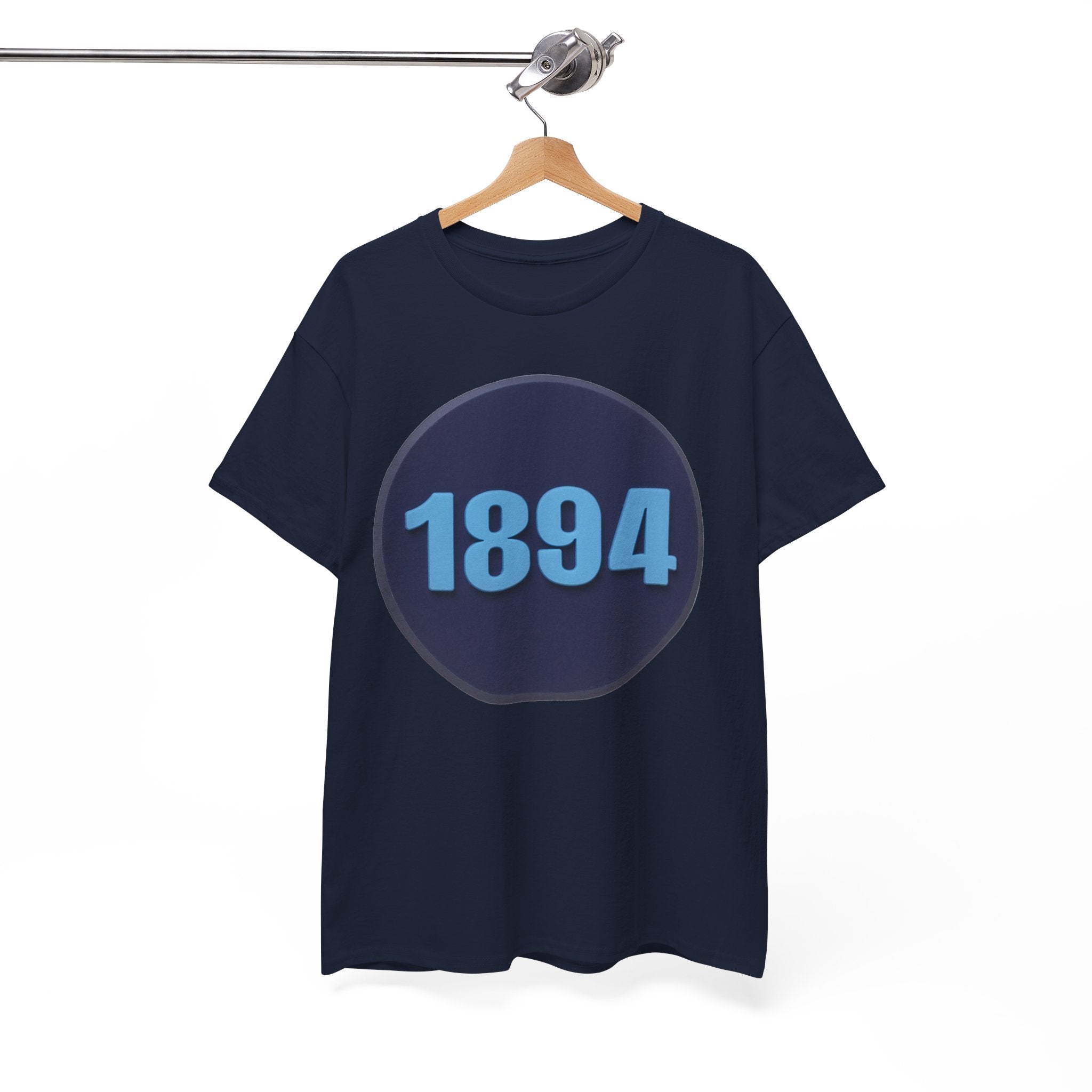 1894 Manchester City Circle Graphic Tee — Vintage Year Anniversary T-Shirt