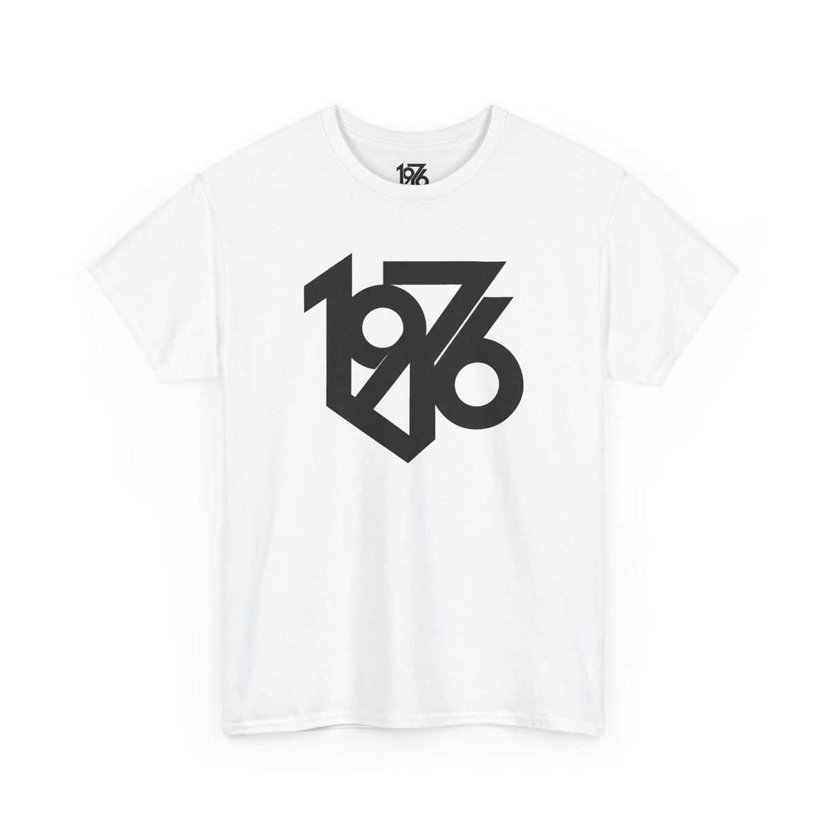 1976 Collection Logo Cotton T-Shirt — Vintage Year Graphic Tee