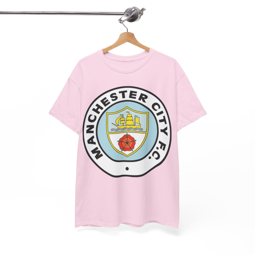 Manchester City F.C. Retro Crest T-Shirt – Retro Football Fan Tee