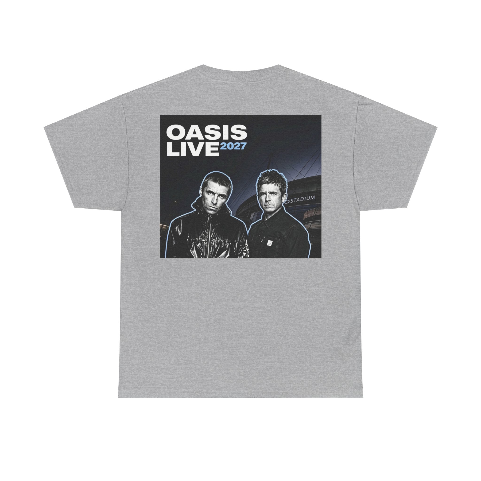 Oasis Live 2027 Band Tee — Retro Rock Concert T-Shirt