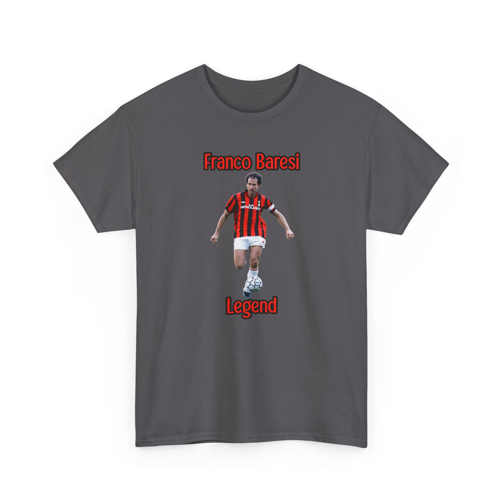 Franco Baresi Legend Tee — AC Milan Retro Soccer Graphic T-Shirt