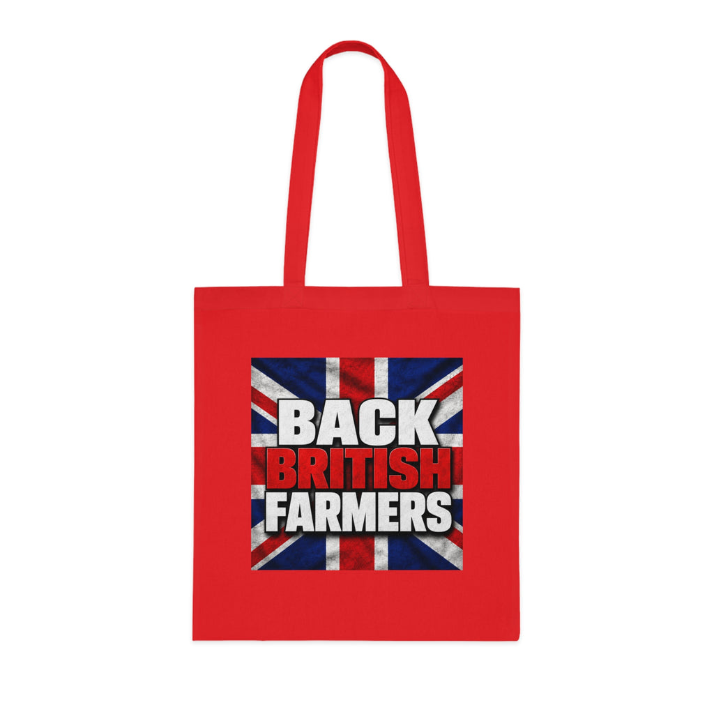 Back British Farmers Tote Bag — Union Jack Cotton Shopper