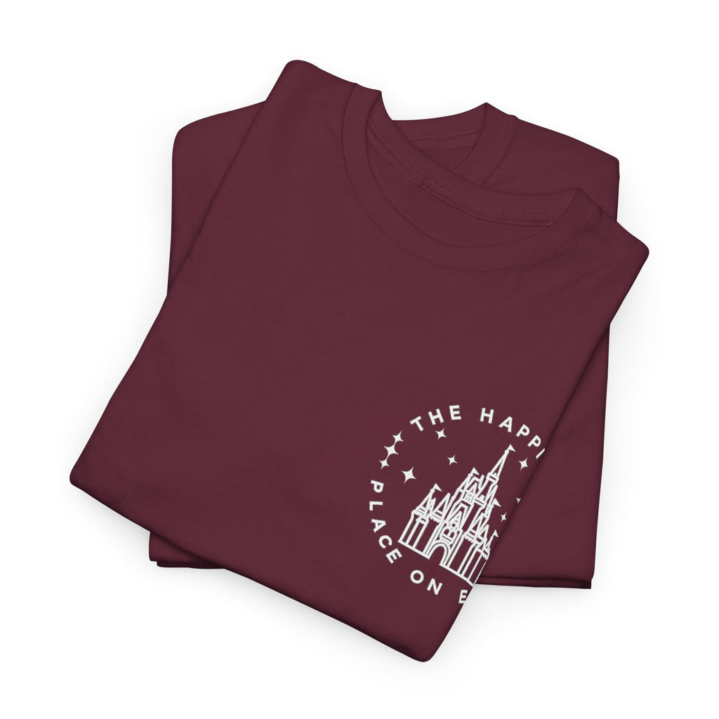 Castle Graphic Tee — "The Happiest Place on Earth" Theme Park T‑Shirt