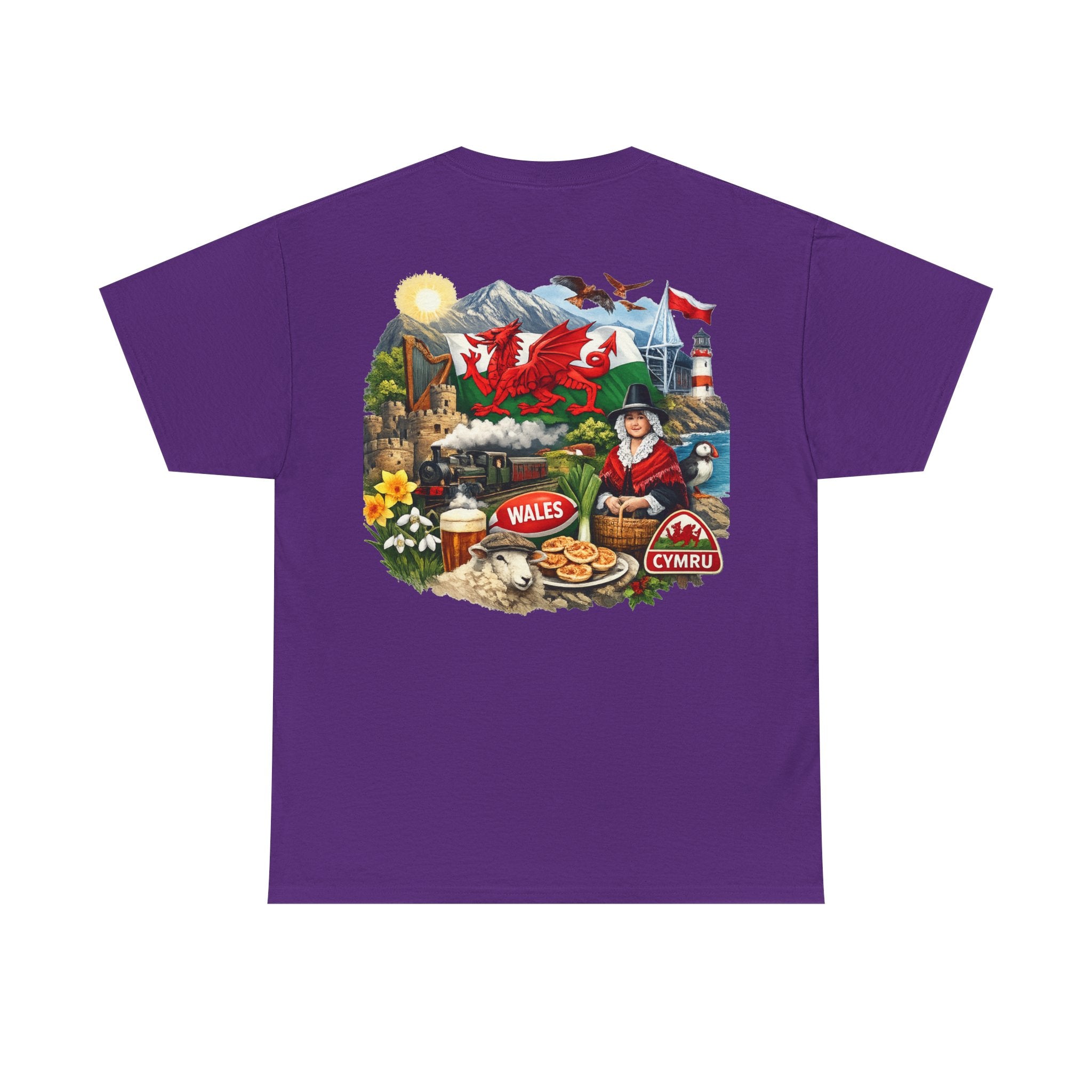 Wales Pride T-Shirt — 'Make Wales Great Again' Welsh Dragon Tee