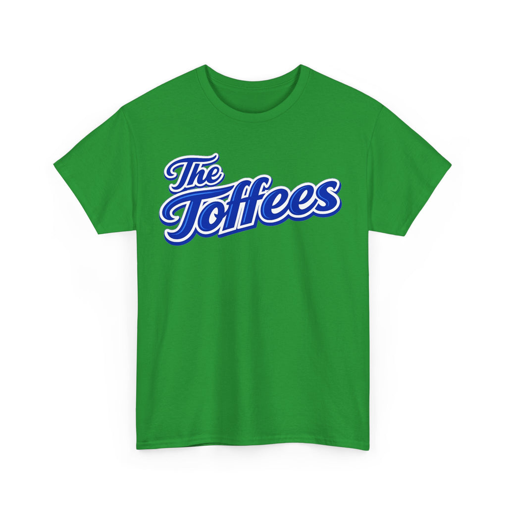 The Toffees Script Tee — Vintage Blue Logo T-Shirt