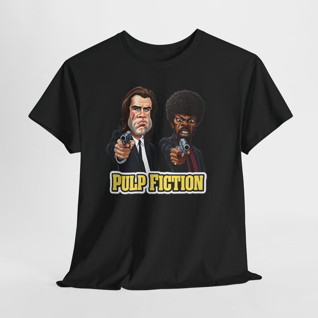 Pulp Fiction Graphic Tee - Retro Movie Poster T-Shirt