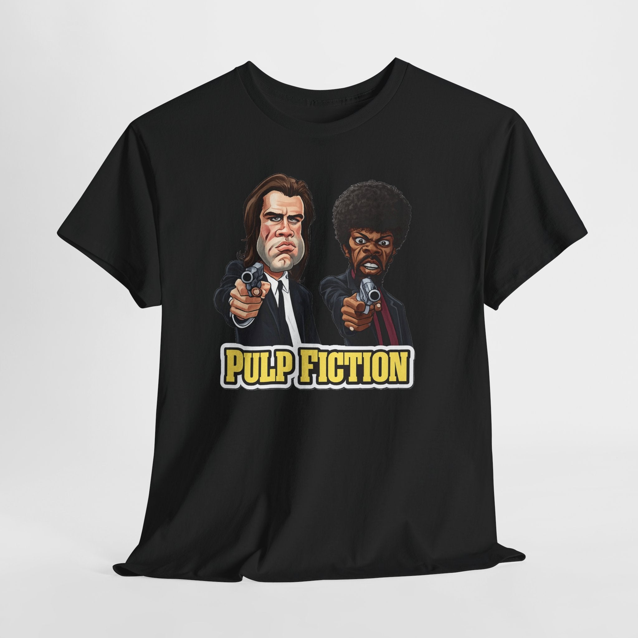 Pulp Fiction Graphic Tee - Retro Movie Poster T-Shirt